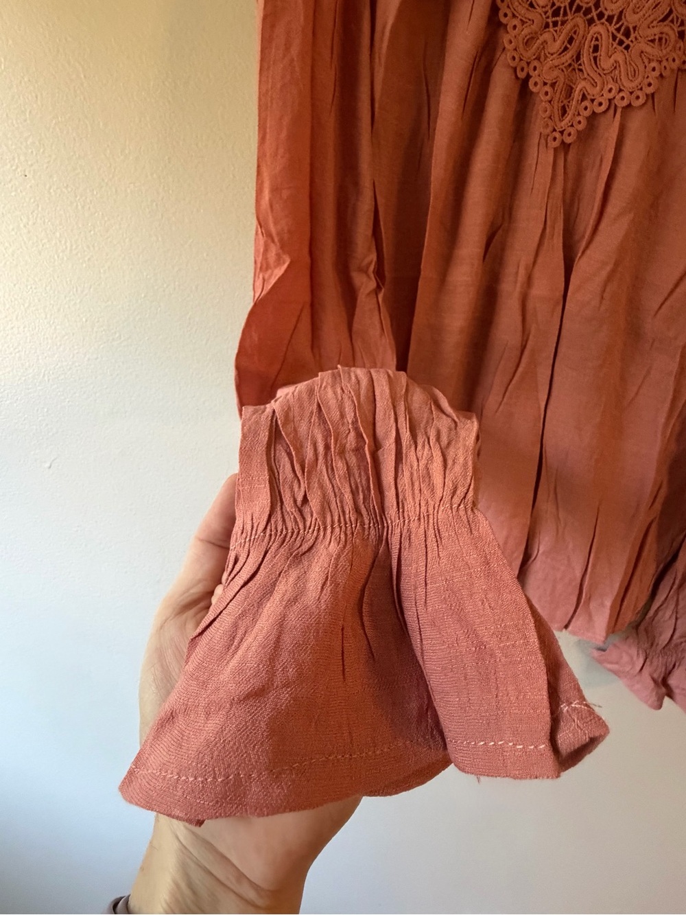 Blu Pepper- Mauve Long Sleeve Blouse - Picture 2 of 9